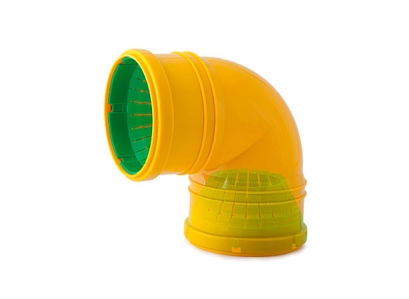 Koleno drenáž NW 100/90