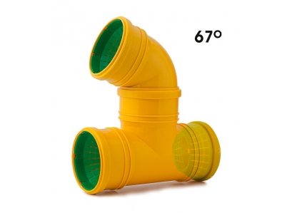 Odbočka DRENÁŽ 72-110/67°