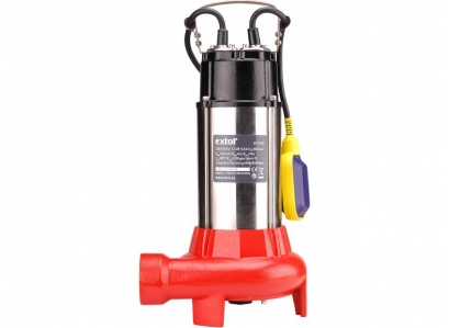 EXTOL SP 110 KF Kalové ponorné čerpadlo s rezacím nožom