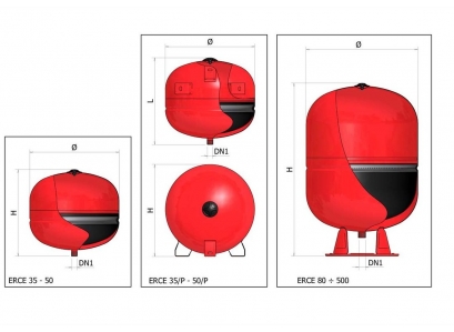ERCE 8l - 8bar Expanzomat