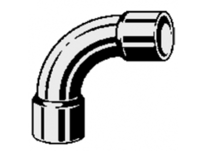 CU Oblúk 90° FF meď 22 na pájku 5002