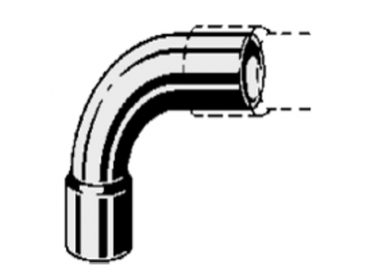 CU Oblúk 90° MF meď 18 na pájku 5001