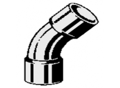 CU Oblúk 45° FF meď 18 na pájku 5041