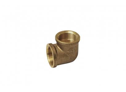 Mosadzné koleno redukcia 3/4" x 1/2"  FF