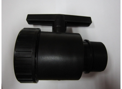 Guľový kohut PVC-U 3" ZD(mat.)-ZV