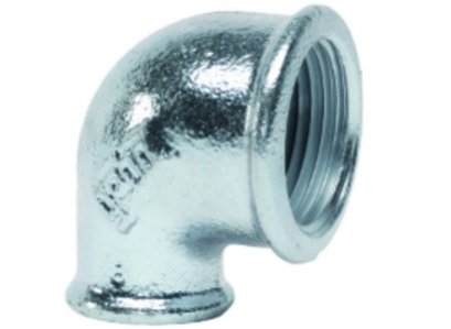 Koleno redukované pozinkované 090 6/4"x1/2"