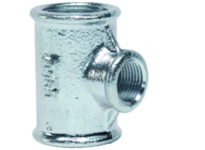 T-kus redukovaný pozinkovaný 130 3/4"x1/2"