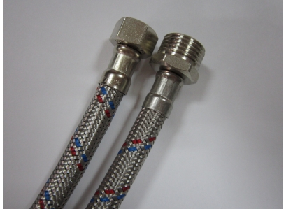 HAD. INOX 3/4 x 1/2 MF 120 cm