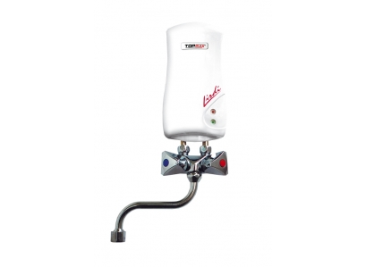 LINDI priet.oh.4,5KW BIELY+bat.KOV 150mm