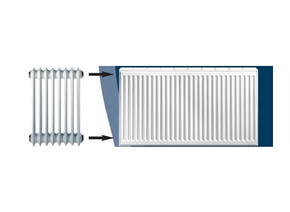 STELRAD 22K 550x1100 bez konzol radiator bočný