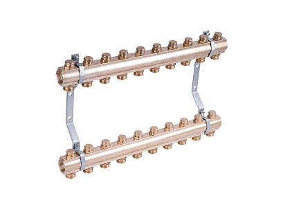 Rozdeľ. 8- vývodov 1x3/4" UZATVAR.