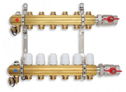 Rozdeľovač RZ-9 komplet + termoven.1x3/4