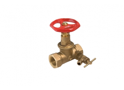 Ventil mosadz s odvodnením DN15 1/2" K-125T