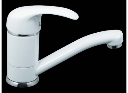 Sagittarius PERLA PRW 3113/K BIELA Batéria drezová stojanková s krátym výtokom