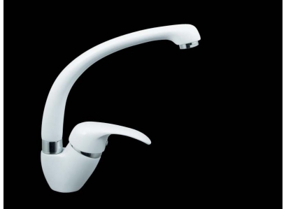 Sagittarius PERLA PRW 3113/U BIELA Batéria drezová stojánková s horným výtokom