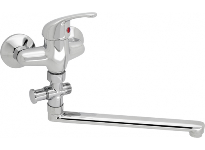 EA.3518/I-100 Batéria vaňovová s plochým výtokom 300mm