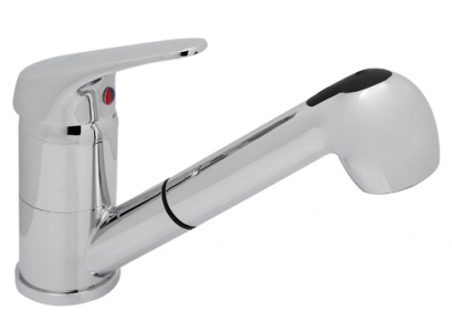 TA.4004 Batéria drezová stojánková s výsuvnou sprchou