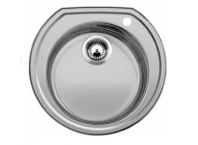 Blancorondoval profilový nerezový Drez