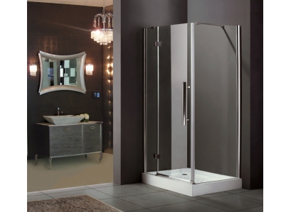 Sprchovací kút BETTER R13 CH 100x80(62) Ľavý