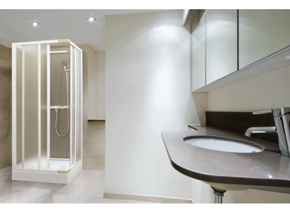 Sprchovacia kabína ROYAL D4 80x80,biely,krilex