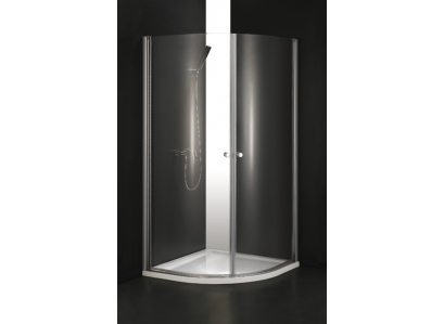 Sprchovací kút GLASS S2 90x90 chróm-číre(62)