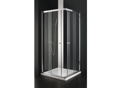 Sprchovací kút MASTER A4-chróm  80cm, číre(62)