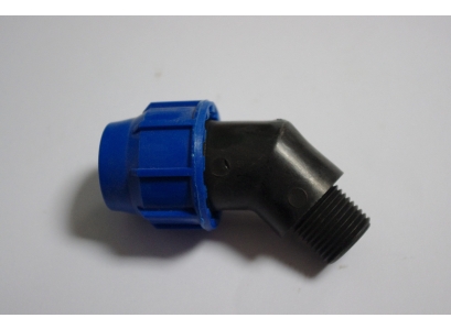 PE KOLENO 45° 25x1/2" ZV