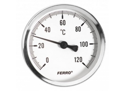 Teplomer 1/2"   l=50mm 120°C pr.63mm