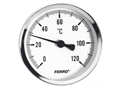 Teplomer 1/2"   l=50mm 120°C pr.80mm