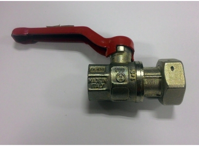 Guľ.kohút s prip.na vodomer 1/2"x3/4"