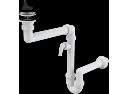 Sifon drezový s nerezovou mriežkou+príp.A870P