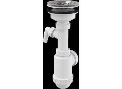 Sifón drez.s ner.mriež.pr.115+príp A446P