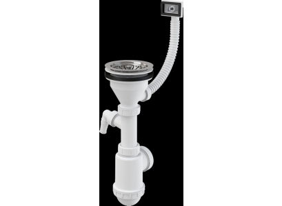 Sifón drez.ner.pr.115+prepad+príp.A447P