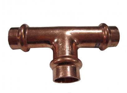 CU T-KUS meď voda-plyn 28x28x28 LISOVACÍ 9130