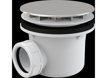 Sifón vaničkový A49 CHRÓM pr.90mm