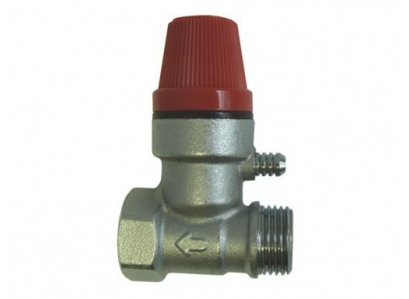Poistný ventil 3/4" bojler-6 bar