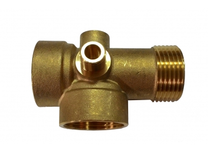 Tvarovka 5-cestná mosadz