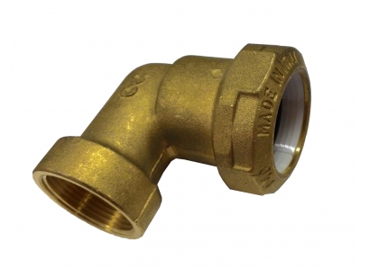 PE Koleno MOSADZ 25x3/4" ZD