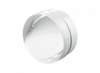 Plast.spojka so spät.klap. Vents 100MM