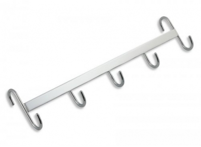 5-háčik na rebrík.radiátor  CHRÓM