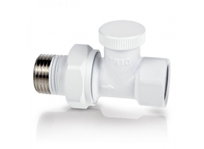 Rad.spojka priama 1/2"  BIELA