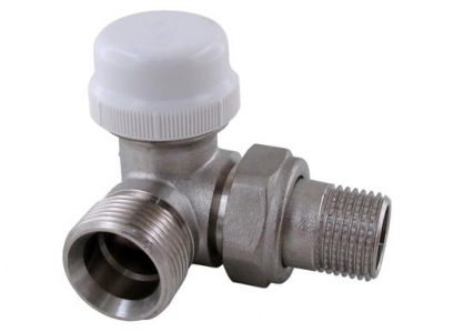 Term. ventil rad. rohový 1/2"x3/4" CONUS ĽAVÝ