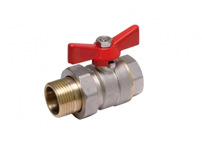 Guľový kohút MF 1/2" šrob.MOTYĽ - VODA