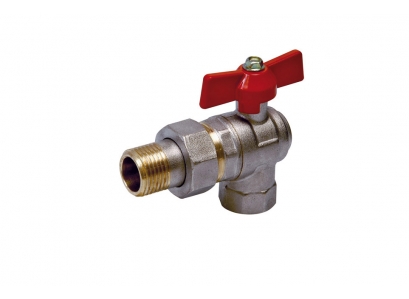 Guľ.ventil so šrub.rohový  3/4" KE 280R kohut