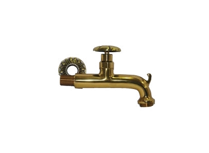 Záh.ventil  mosadz leštený-OTOČNÝ