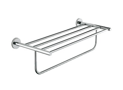 Polica-držiak na uteráky Bau Loop, 60cm