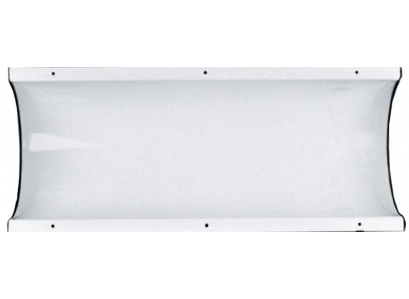 Plechový smalt.žľab bez výt.1M+1xsp.prís