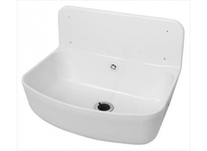 Nástenná výlevka BIELA SOFIA s otv.