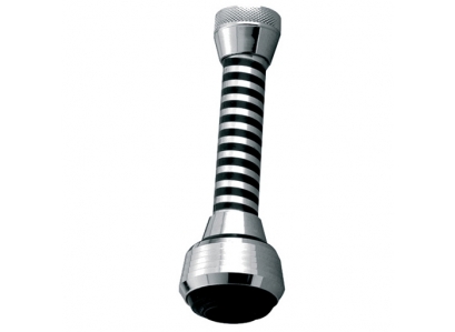 Sporič vody predĺžený 10cm čierny