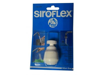 Sporič vody krátky BIELY PLAST.ZÁVIT